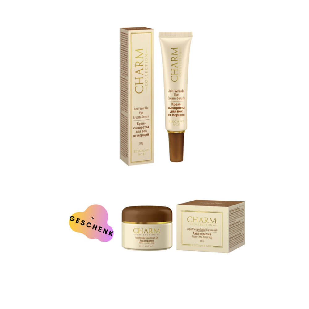 Aktion Bei Kauf Von 1x Charm Falten Augenlid Creme 30 G Gibt Es Als Geschenk 1x Charm Gelcreme Aquatherapie Tiande Austria Kosmetik